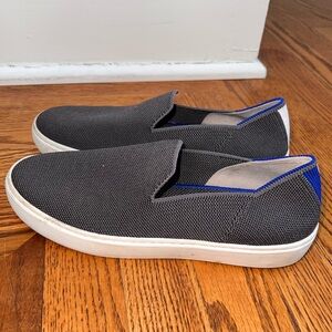 GUC Rothy’s Sneakers original slip on charcoal gray